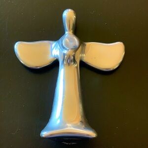 HOSELTON | Vintage Aluminum Angel Sculpture